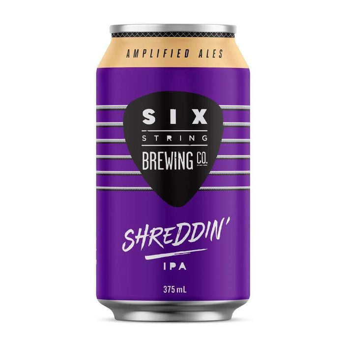Six String Brewing Co Shreddin' IPA 375mL Beer Six String Brewing
