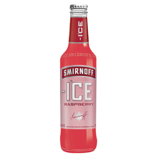 Smirnoff Red Ice Raspberry Flavored Vodka 300 ml (4 x Pack of 6)  Smirnoff