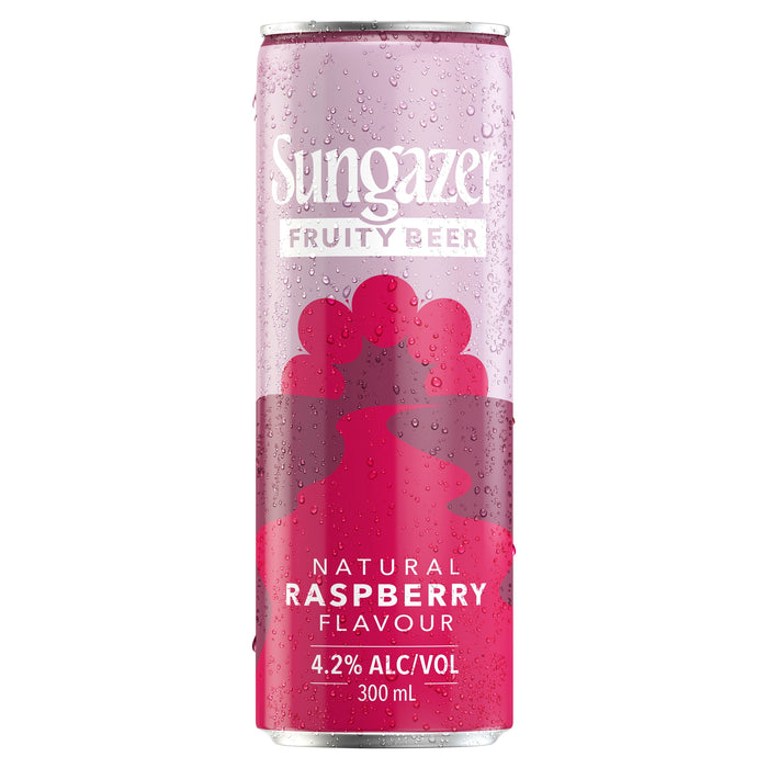 Sungazer Fruity Beer Raspberry 16 x  Cans Beer Sungazer Fruity Beer