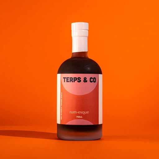 TERPS & CO's Rum-esque | Award winning Non-Alcoholic Terpenes Spirit | Low on Calories, Plant based, Gluten free, Naturally Healthy | 750 ml  TERPS & CO