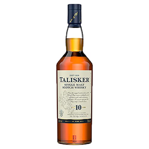 Talisker 10 Year Old Single Malt Scotch Whisky, 700ml  Talisker