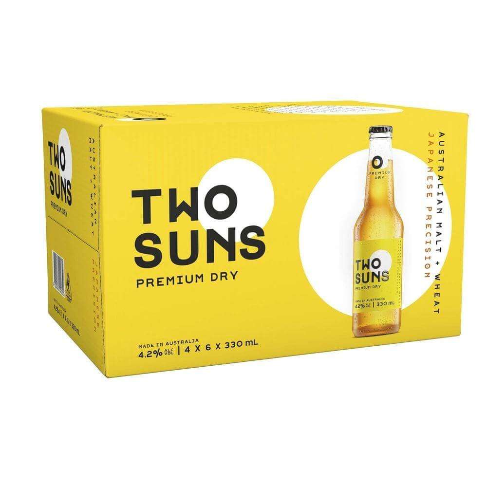 Two Suns Beer Bottles 330ml