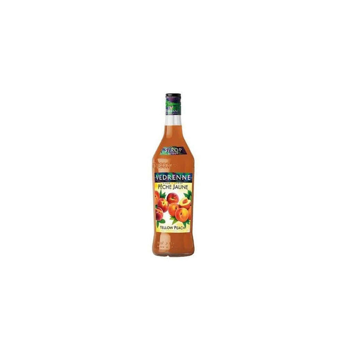 Vedrenne Peach Syrup Liqueur 1L Syrup Gateway