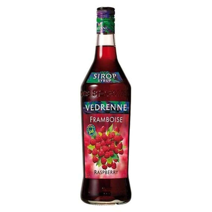 Vedrenne Raspberry Syrup Liqueur 1L Syrup Gateway
