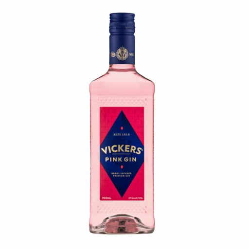 Vickers Pink Gin 700ml Gin Gateway