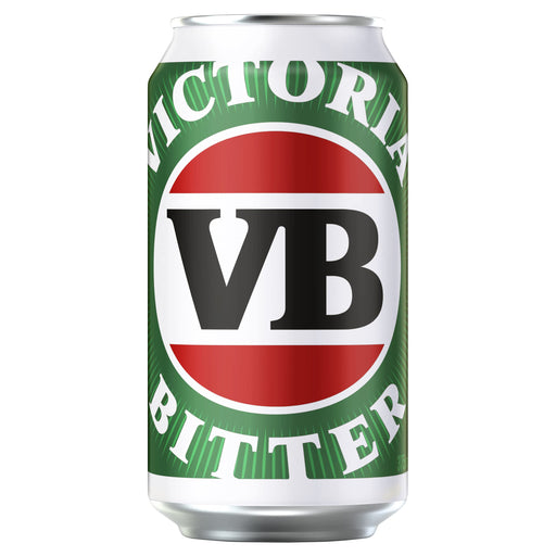 Victoria Bitter, VB Beer, Full Flavoured & Full Strength Lager, 4.9% ABV, 375mL (Case of 24 Cans)  Visit the VB VICTORIA BITTER Store