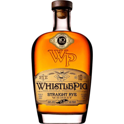 Whistle Pig 10 Year Old Straight Rye Whiskey 750ml Bourbon Gateway