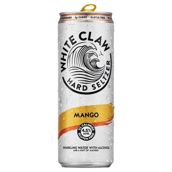 White Claw Seltzer Mango Cans 330mL Hard Seltzer White Claw