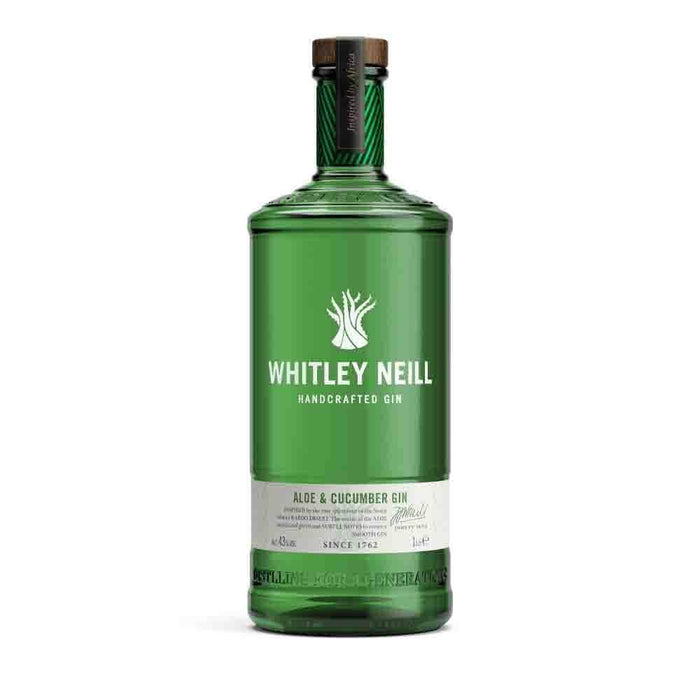 Whitley Neill Aloe and Cucumber Gin 1L Gin Whitley Neill