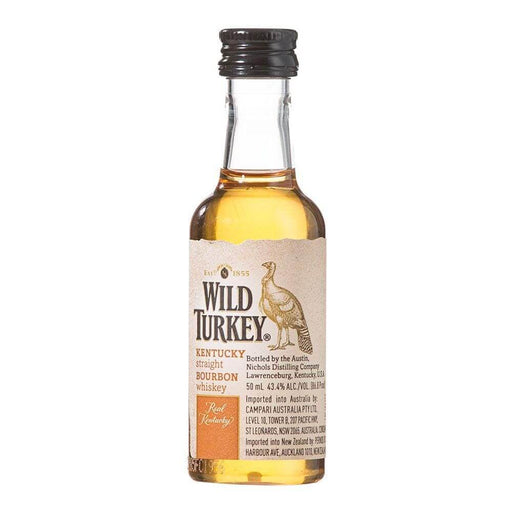 Wild Turkey 86.8 Proof Mini 50ml Whiskey Gateway