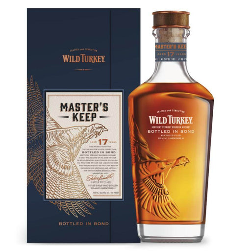 Wild Turkey Master's Keep 17 Year Old Bottled in Bond Kentucky Straight Bourbon Whiskey 750ml Whiskey Wild Turkey