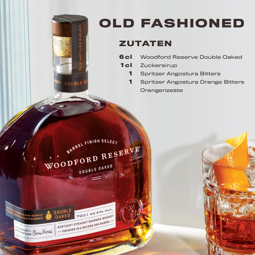 Woodford Reserve Double Oaked Kentucky Straight Bourbon Whisky, 700 ml  Visit the Woodford Reserve Store