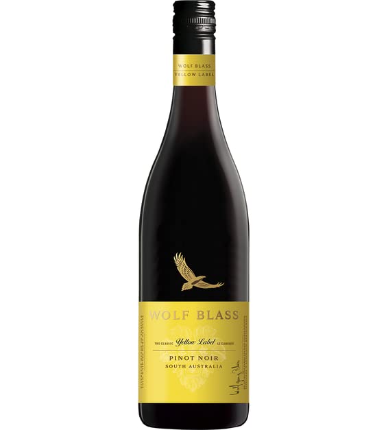 Wolf Blass Yellow Label Pinot Noir, 750ml bottle (Case of 6)