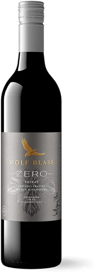 Wolf Blass Zero Shiraz Wine 750 ml  Wolf Blass