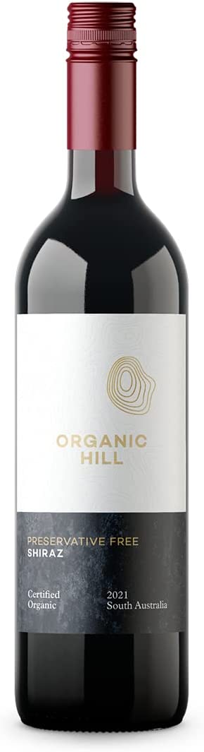 Organic Hill Preservative Free South Australian Shiraz 2021-1x 750ml -  Visit the Organic Hill Store