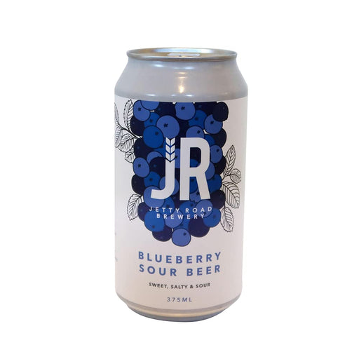 Jetty Road Brewery Blueberry Sour Beer Can 375 ml (Pack of 16)  Jetty Road Brewery