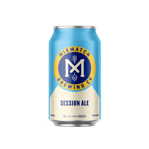 Mismatch Brewing Co Session Ale Beer Can 375 ml (Pack of 24)  Mismatch Brewing Co