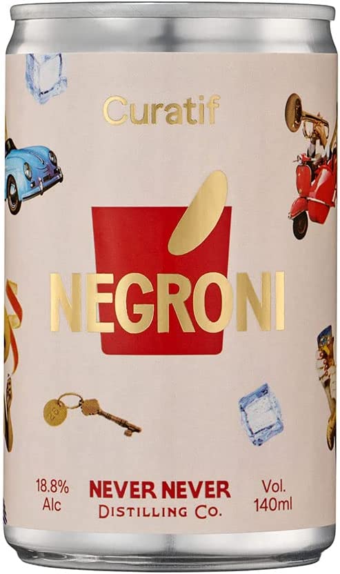 Curatif Never Never Distilling Negroni - 4pack  Visit the CURATIF Store