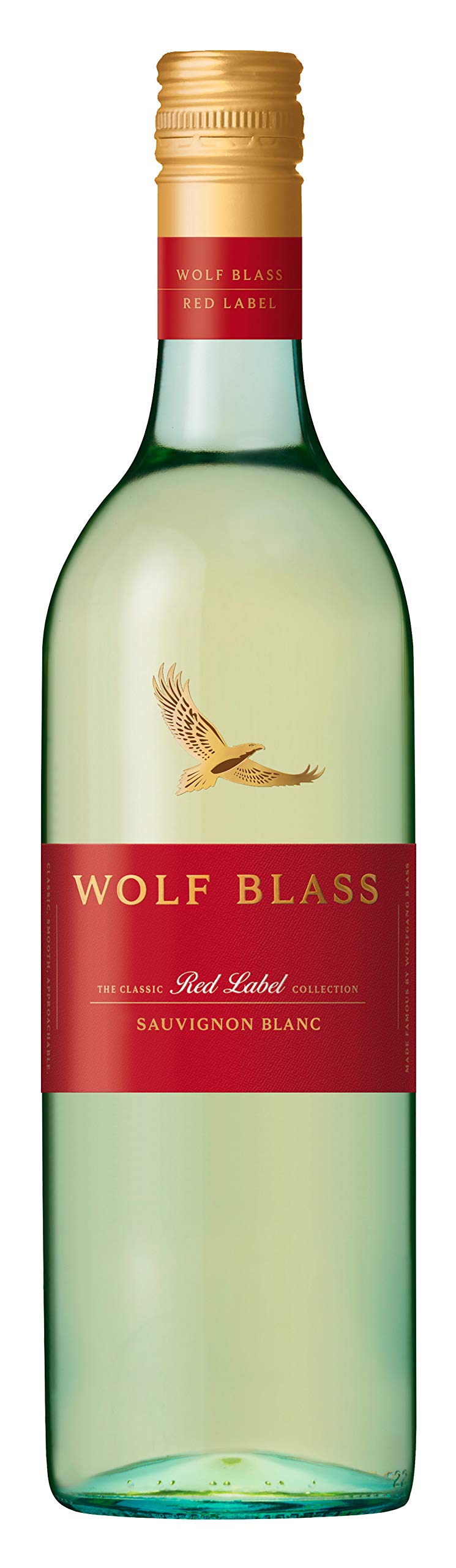 Wolf Blass Red Label Semillion Sauvingnon Blanc White Wine 750 ml (Case of 6)