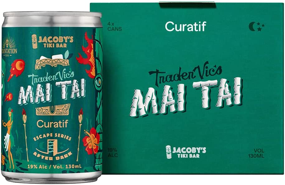 Curatif x Jacoby's Trader Vic's Mai Tai - 4pack  Visit the CURATIF Store