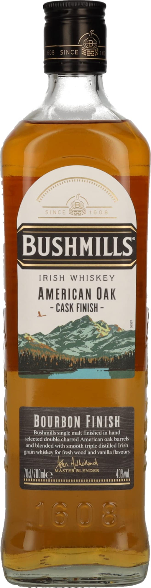 Bushmills American Oak Bourbon Finish Blended Irish Whiskey 700mL  Bushmills