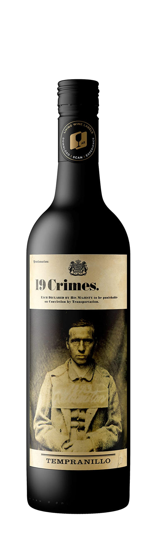 19 Crimes Tempranillo Wine 750ml (Single Bottle x1), 750 ml  Visit the 19 Crimes Store