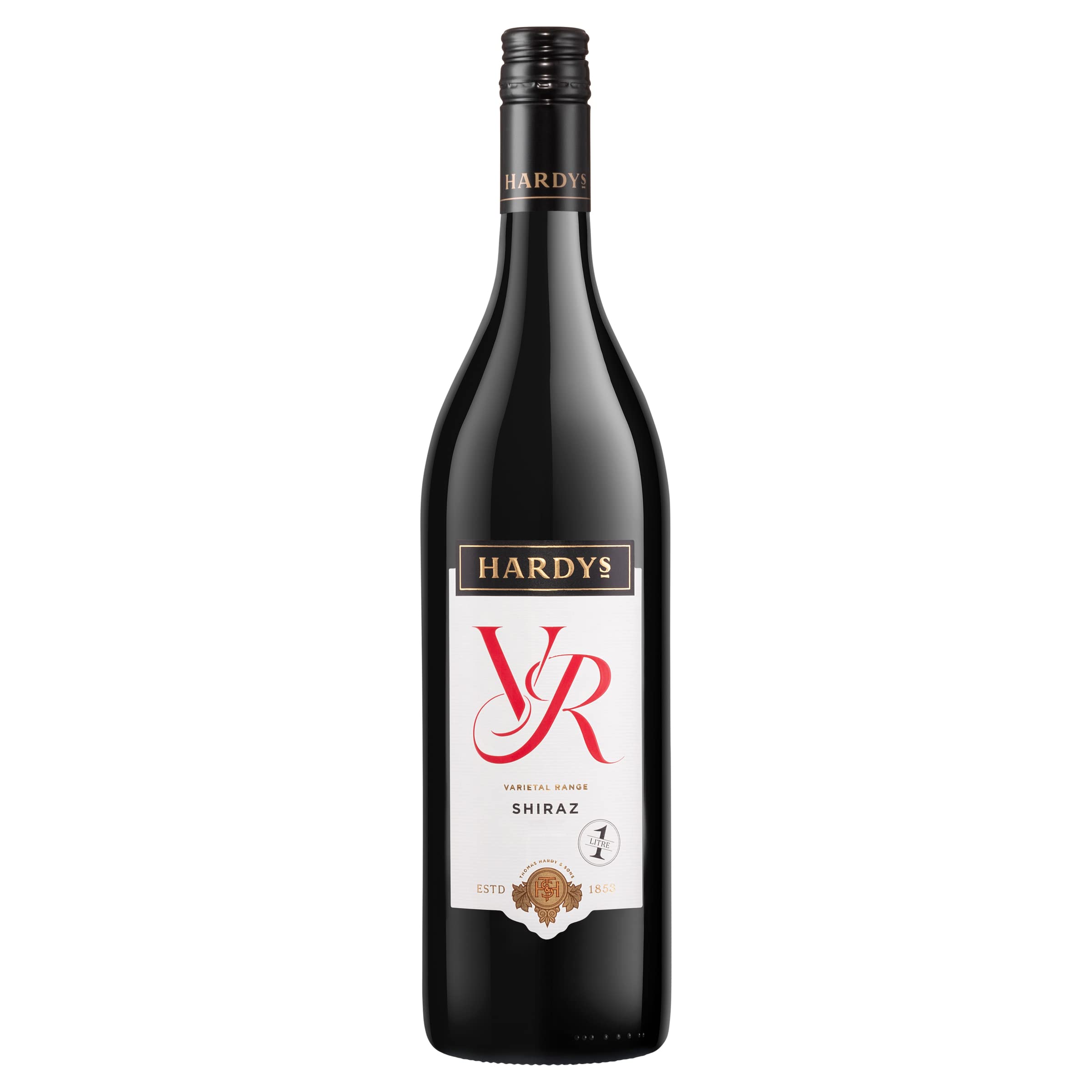 Hardys VR Shiraz Wine 1L (Pack of 6)