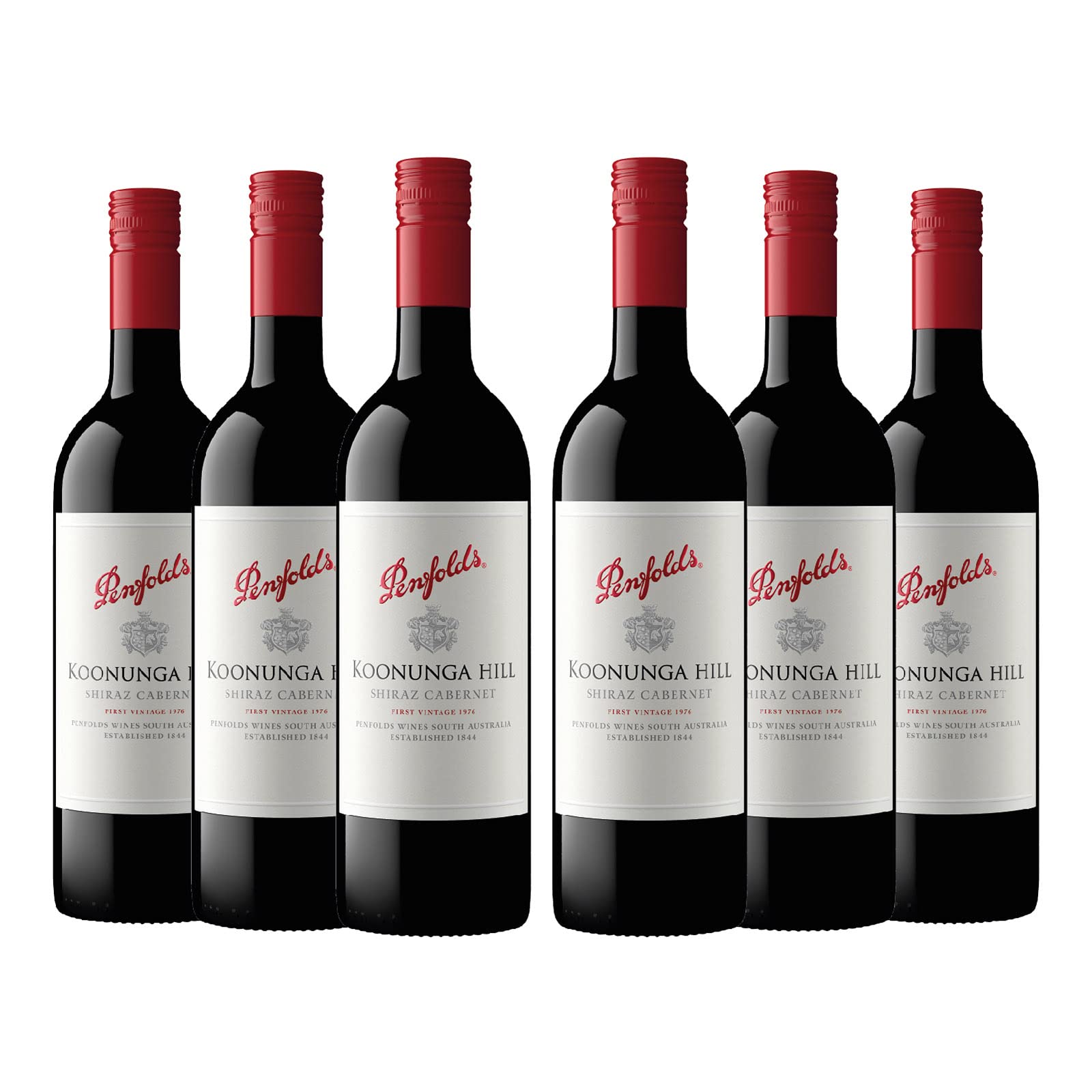 Koonunga Hill Shiraz Cabernet Wine, 750 ml (Pack Of 6)