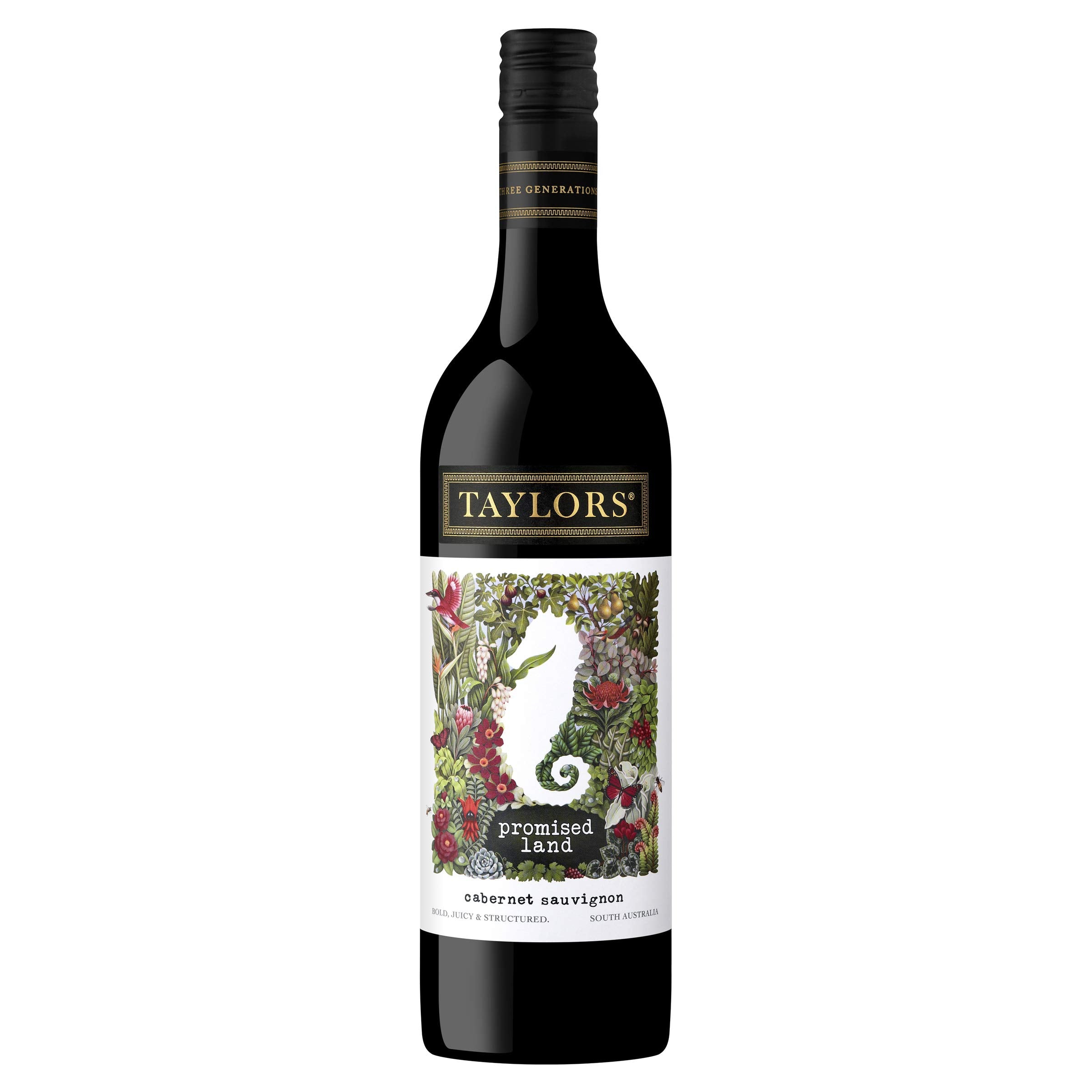 Taylors Promised Land Cabernet Sauvignon Wine, 750 ml (Pack Of 6)