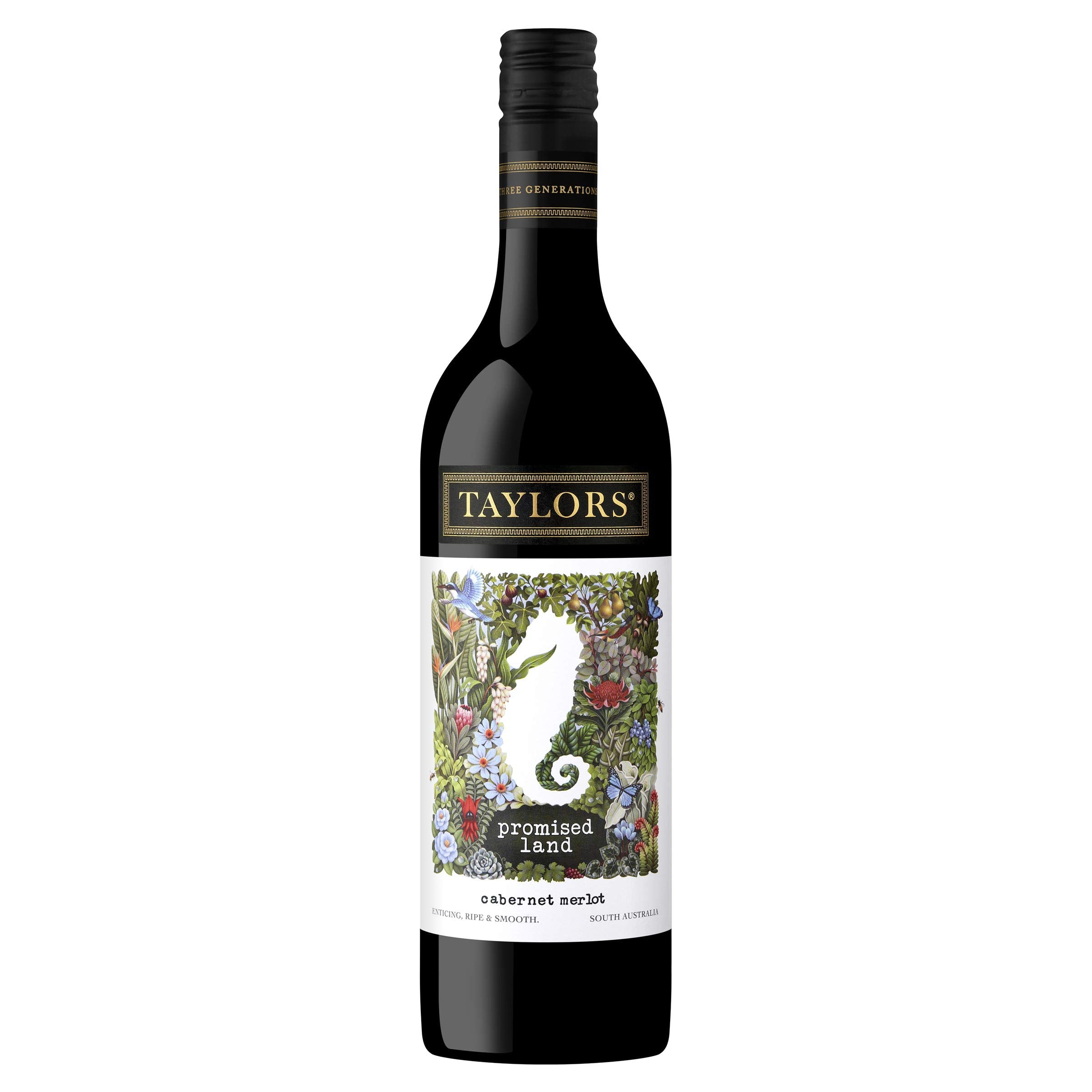 Taylors Promised Land Cabernet Merlot Wine, 750 ml (Pack Of 6)