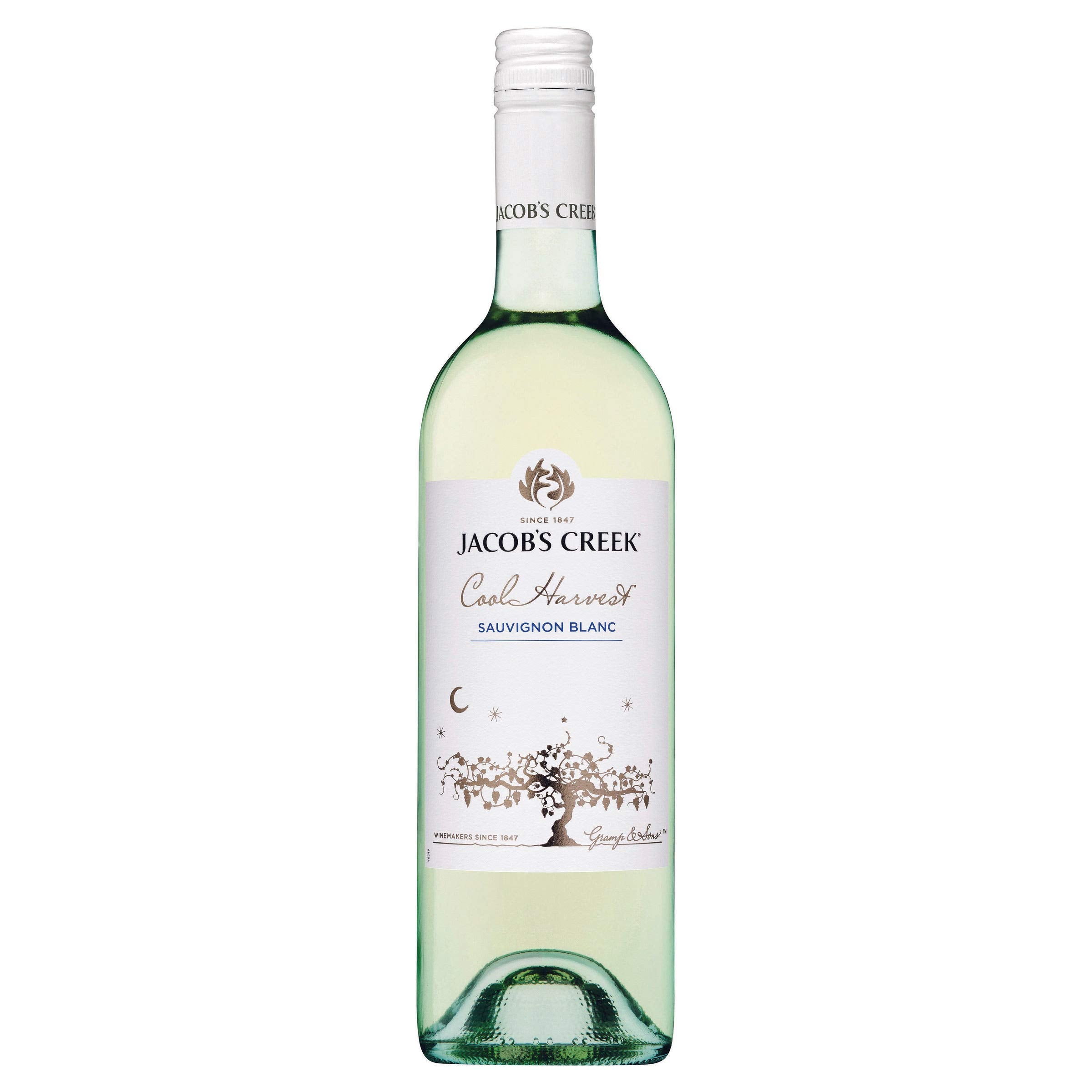 Jacob's Creek Cool Harvest Sauvignon Blanc, 750ml (Pack Of 6)