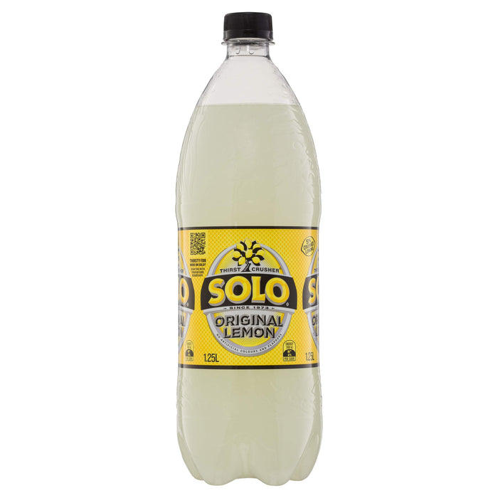 Solo Lemon Soft Drink, 12 x 1.25L  SOLO
