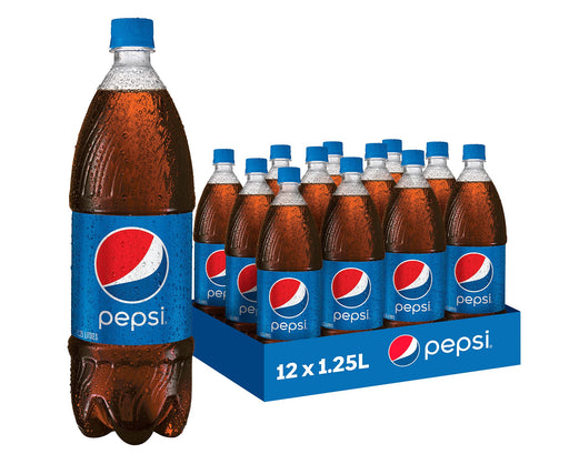 Pepsi Soft Drink, 12 x 1.25L  Visit the Pepsi Store